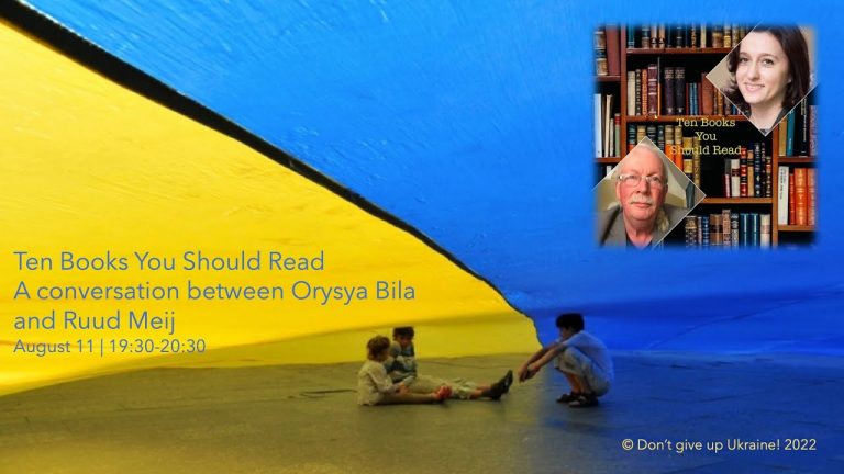 Read more about the article Ten Books You Should Read – Orysya Bila, Ruud Meij